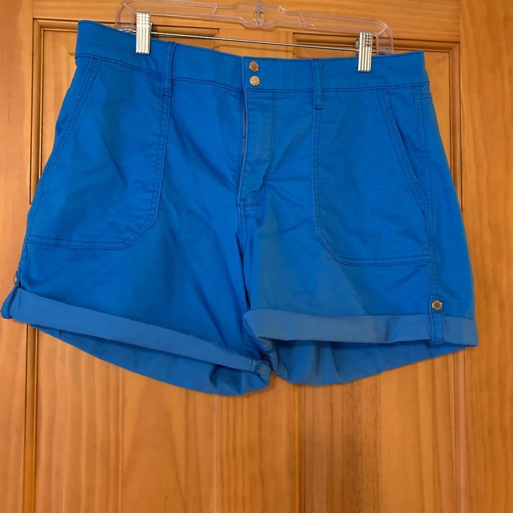 White House Black Market royal blue shorts